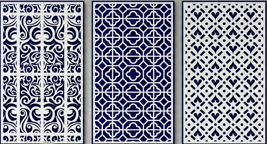 CNC Laser Cut Architectural Patterns