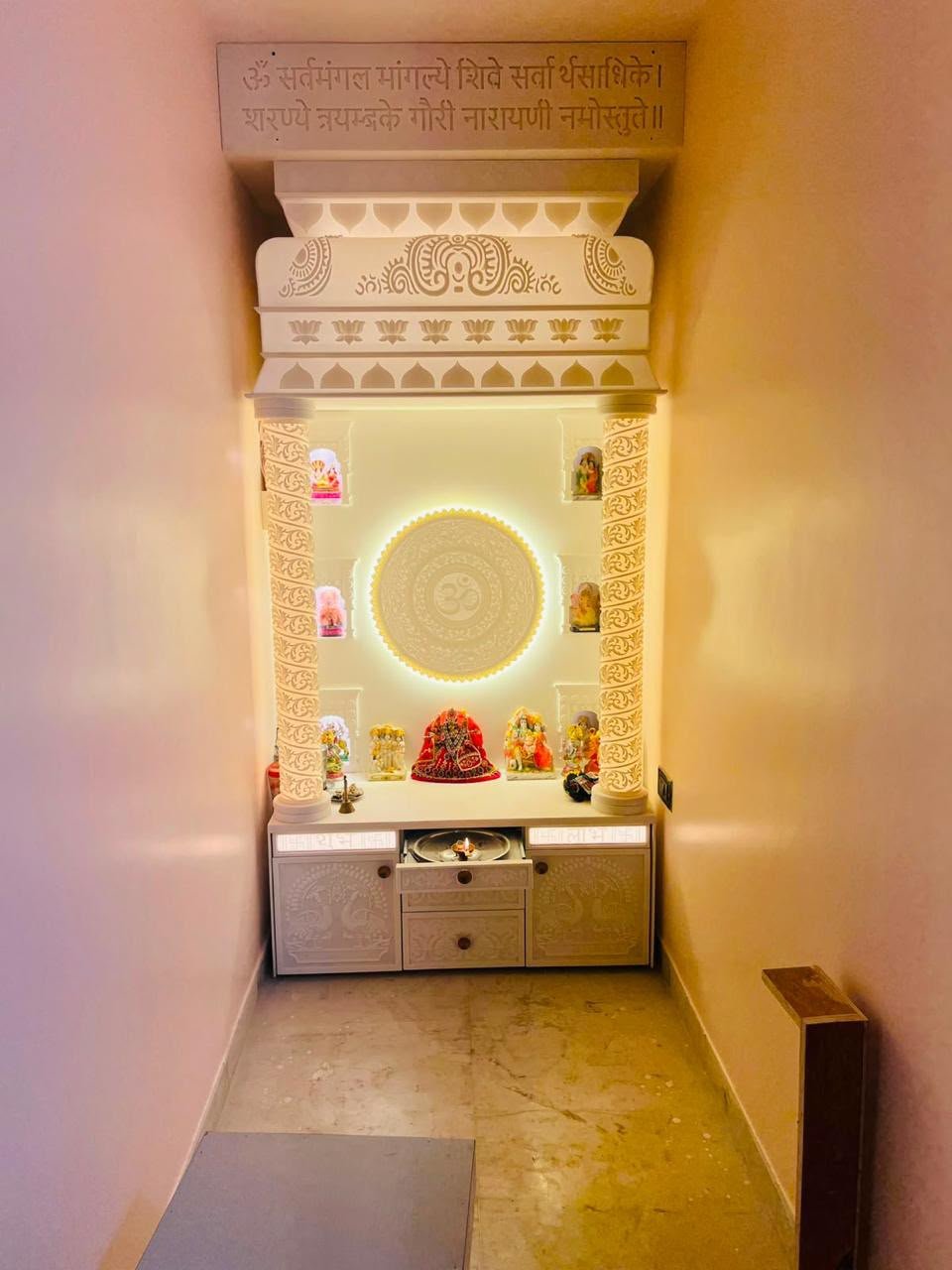 CNC Corian Temple