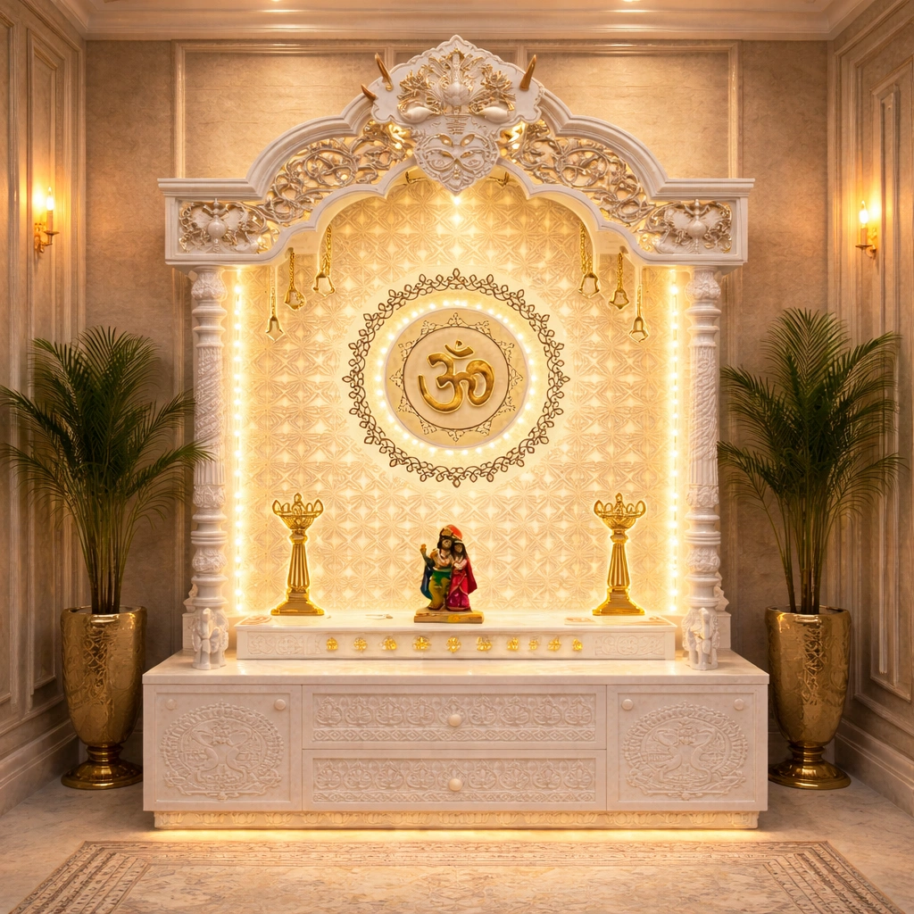 OM Corian Mandir